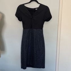 Banana Republic Black Blue Dress Size 0P