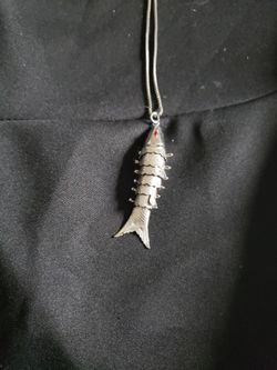 Fish Necklace And Charm