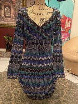 Stunning Party Dress Size 12 Or Fits Size XL 💙💜