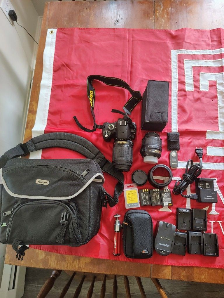 Nikon D60 and accessories