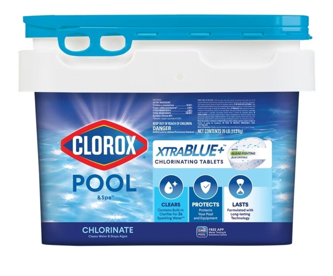 25lb Buckets Chlorine Tablets 3 Inch 