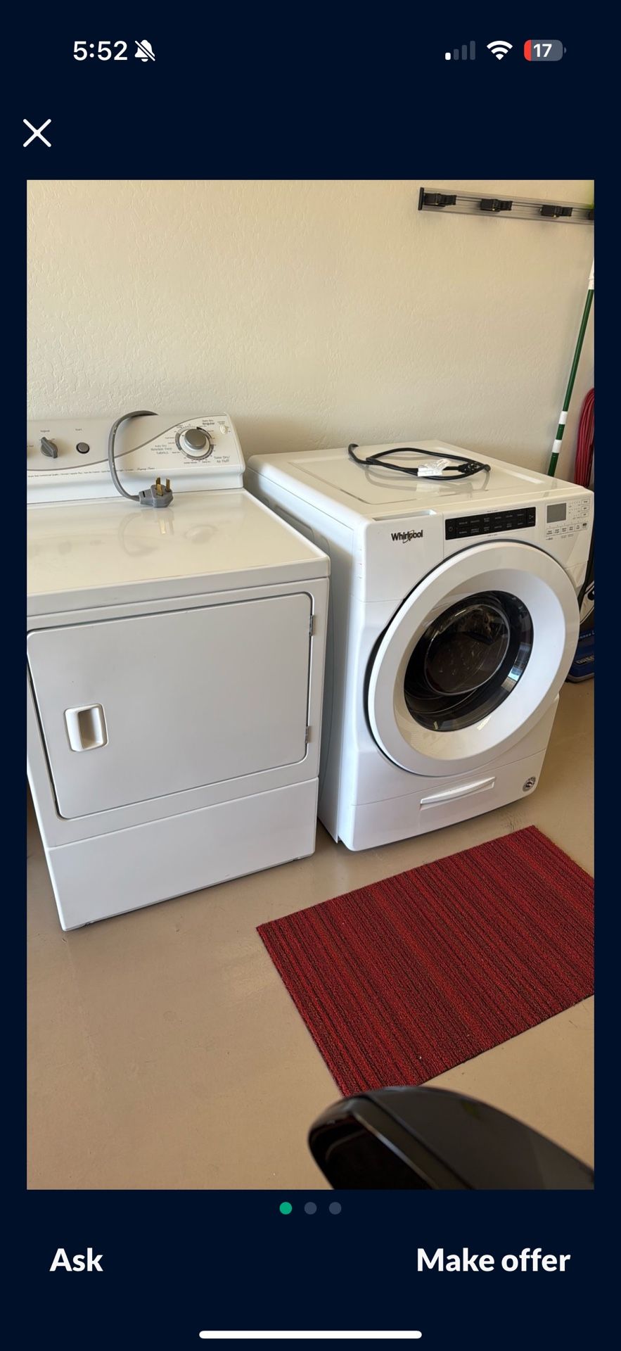 Washer And Dryer 