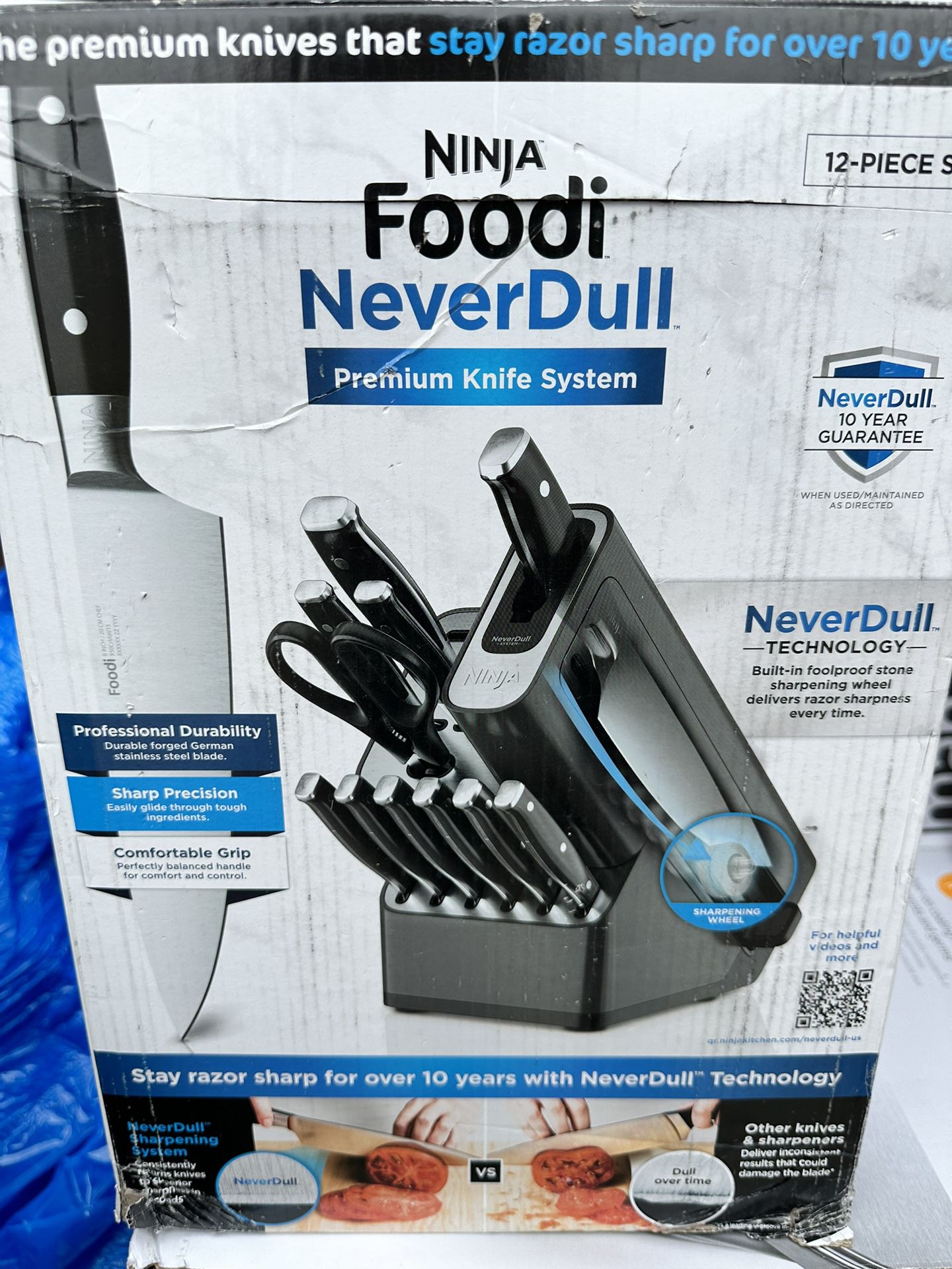 Ninja NeverDull™ 12-Piece Premium Knife System Cutlery - Ninja