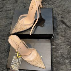 Lulu Nude Heels