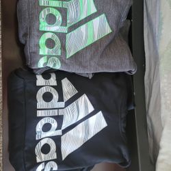 2 Adidas Hoodies