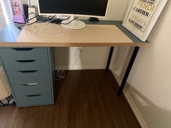 IKEA working table only with office chair for FREE!!!!
