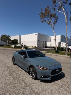 Q60 red sport 2021
