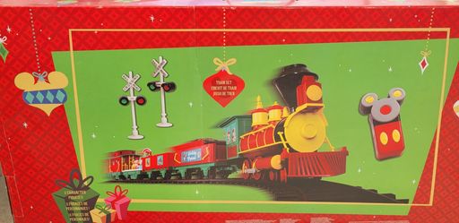 Mickey mouse train set