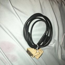  DVI-D to DVI-D 6 Foot Cable used good condition