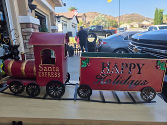 12 inch tall train decor