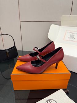 Hermes Women’s Heels With Box 2026 New