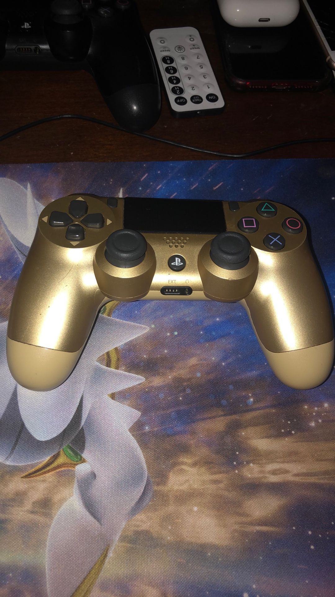 Gold ps4 Controller 