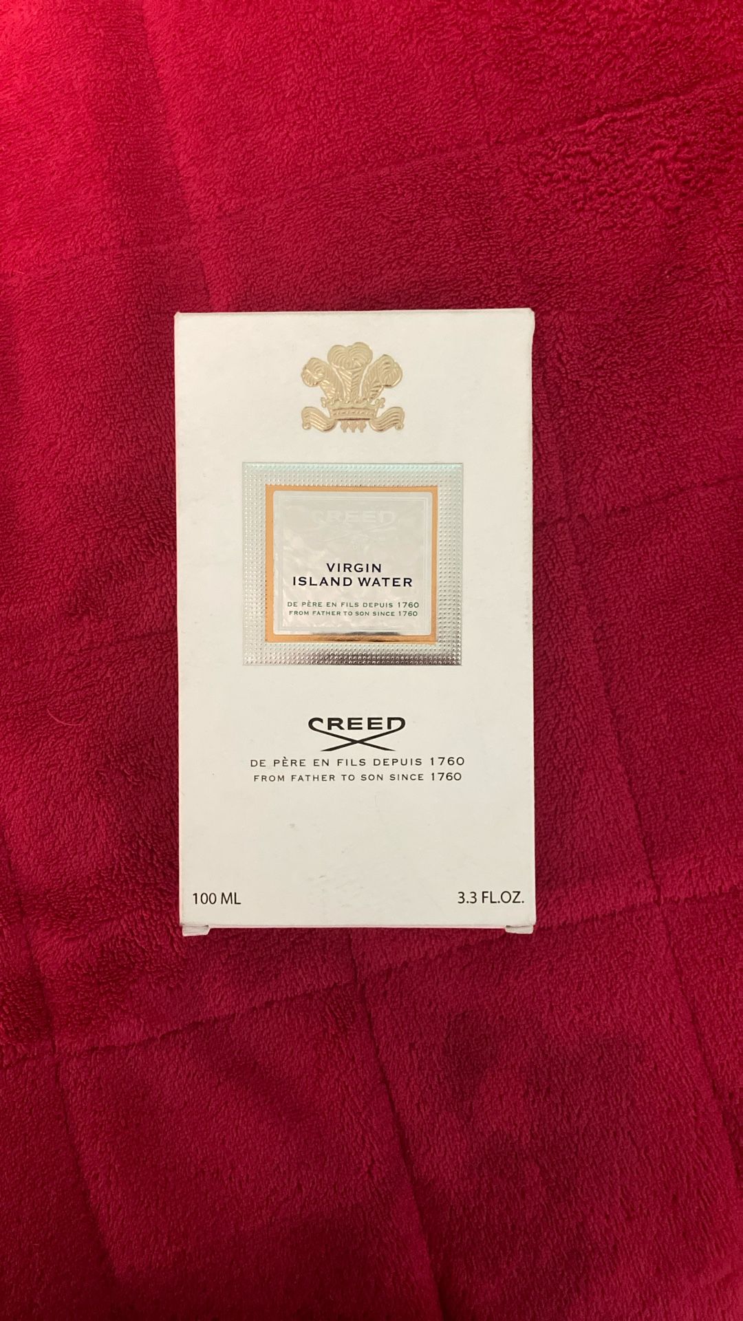 CREED VIRGIN ISLAND WATER 100ML