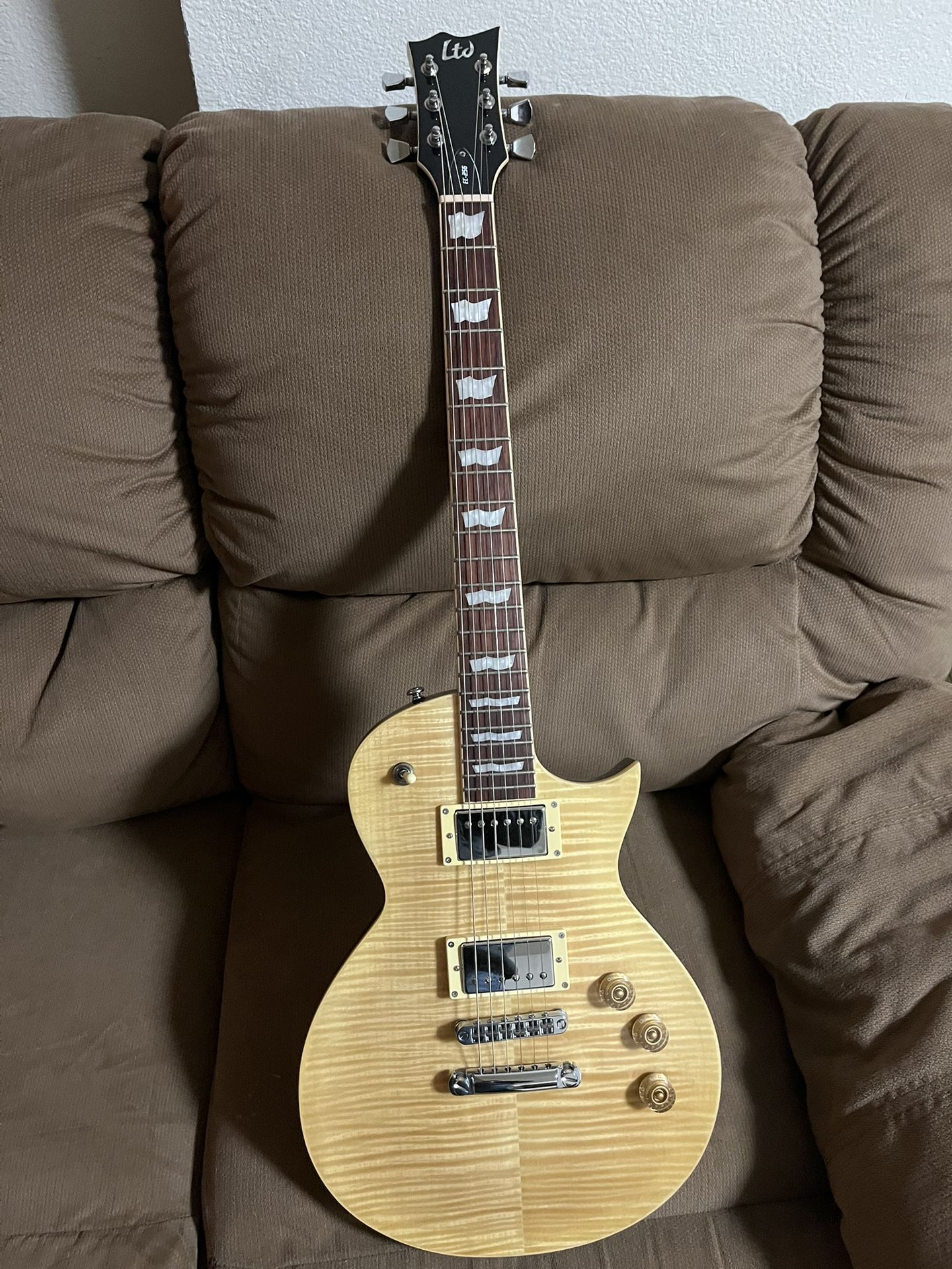 LTD Ec-256 Natural Wood Finish
