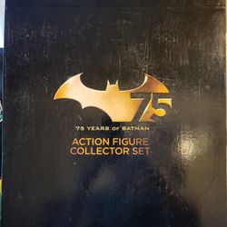 75 Years Of Batman  Action FIGURES Collectors Set