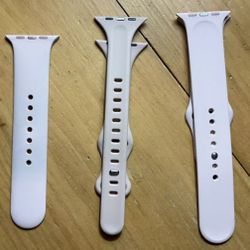 Apple Watch Bands 3 Different Styles and Sizes Light Colors S/M, M/L (44MM)