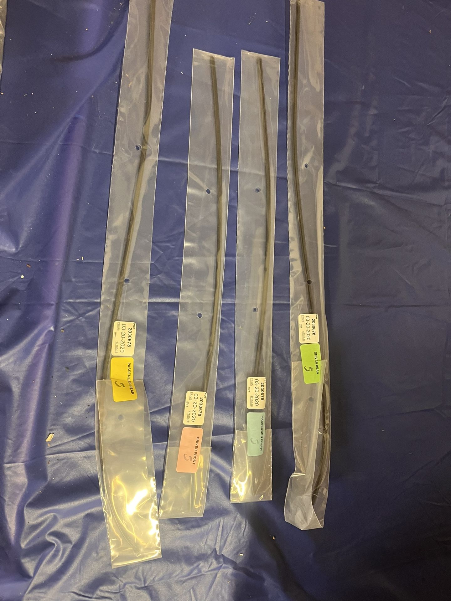 Door guard kit for Prius
