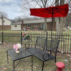 Very  Beautiful bench and coffee table Brand New