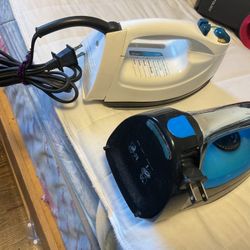 Two Irons, In Good Condition (NO SHIPPING)  $10 Each