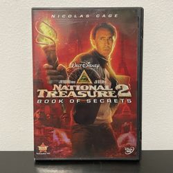 National Treasure 2 Book Of Secrets DVD Movie Like New Disney Nicolas Cage 2008
