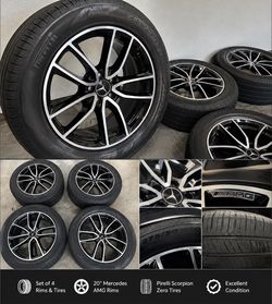 Brand new 2024 AMG G550 RIMS and TIRES