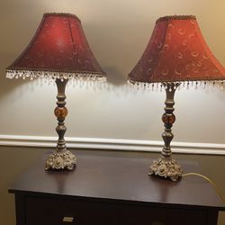 Two Lamps $25 Each