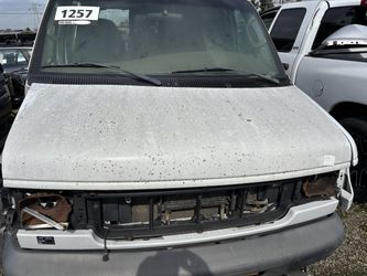 White hood 2008 Ford E150  E-150 E250 Econoline