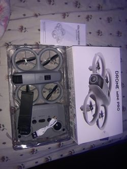 Drone Mini Pro – Lightly Used Once | Aerial Photography Mini Drone Kit with Remote