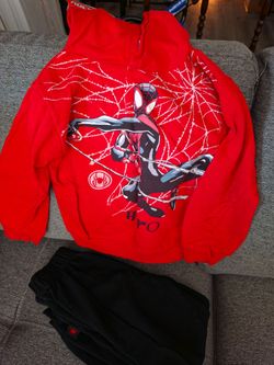 Boys Spiderman Outfit Sz 7