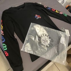 Black Chrome Heart sleeve