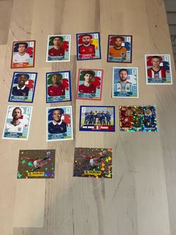 Rare fifa world cup panini stickers