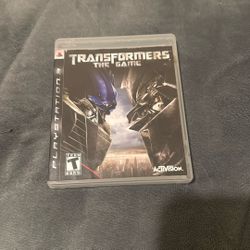 PlayStation 3 Transformers The Game 
