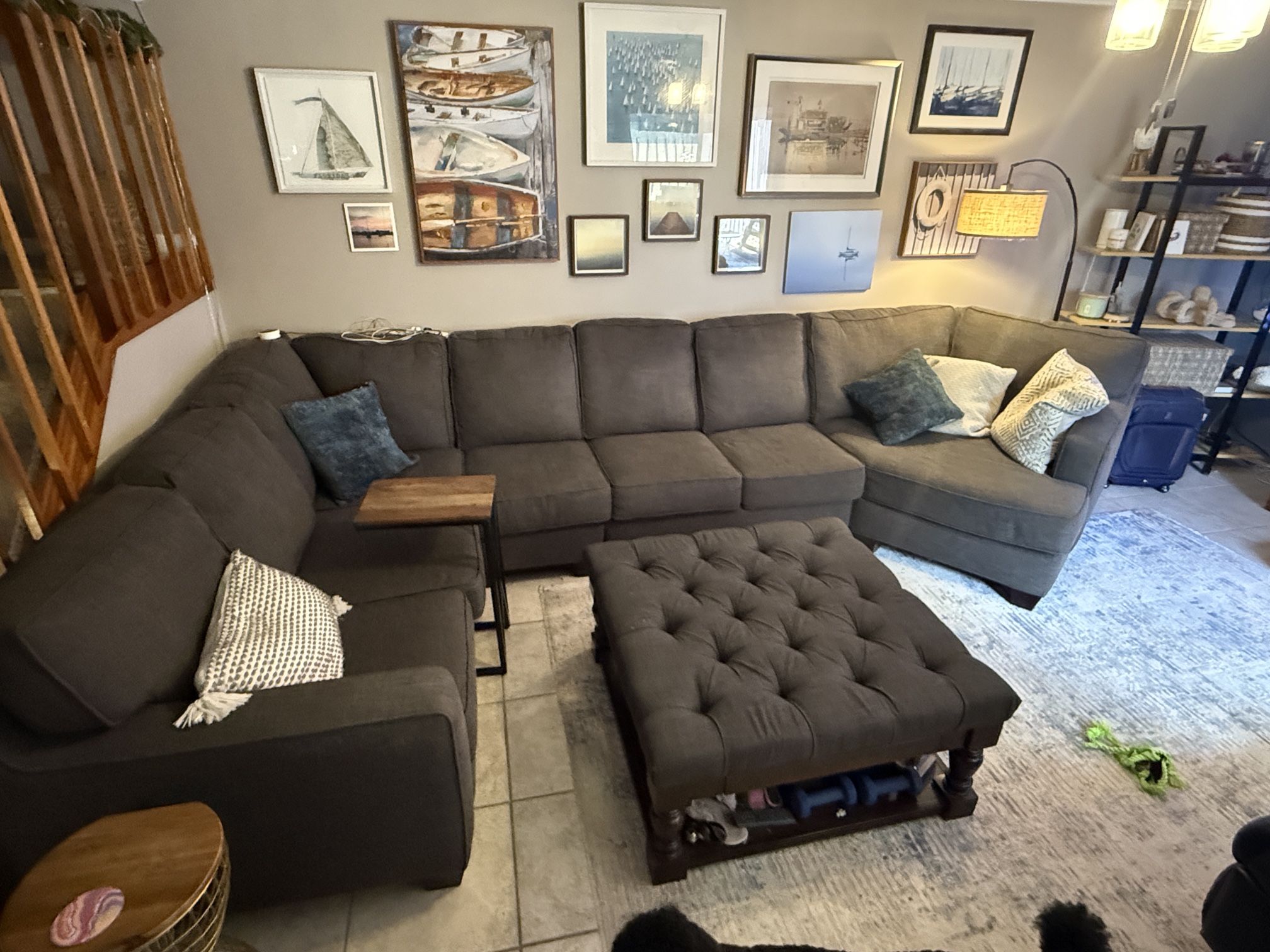 Large L Shaped City Furniture Couch