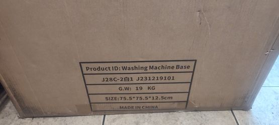 Washing Machine Pedalstool/ Base 