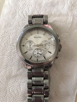 Bulova Chronograph Works Perfect Keeping Perfect Time 