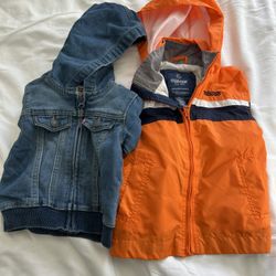 Three Jackets Size 12 Months