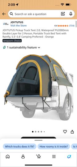 6.5 truck bed tent