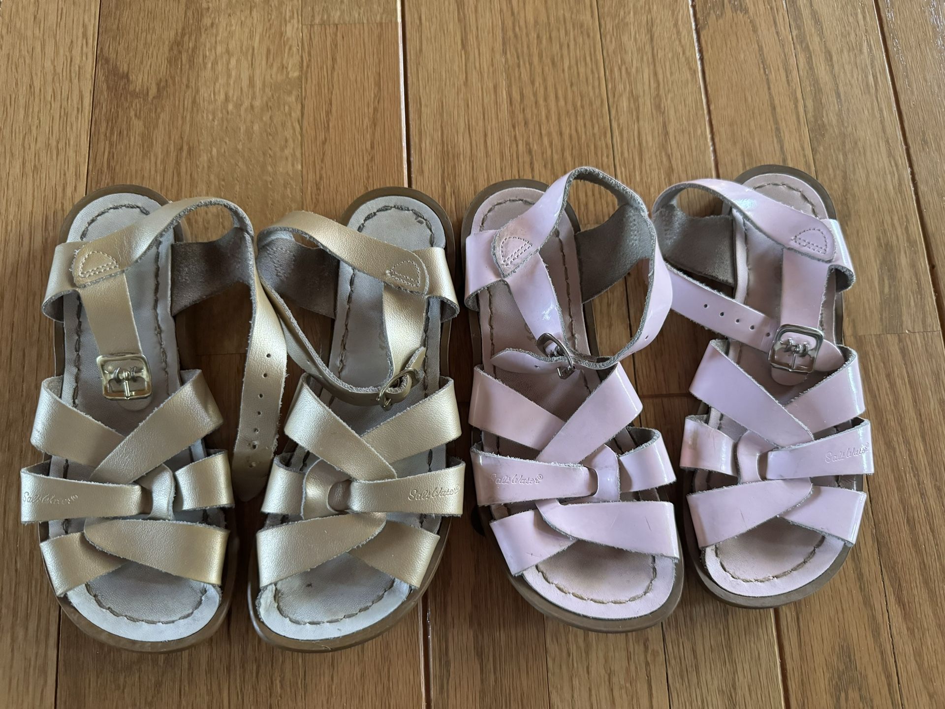 Salt Water Leather Sandal Size 12