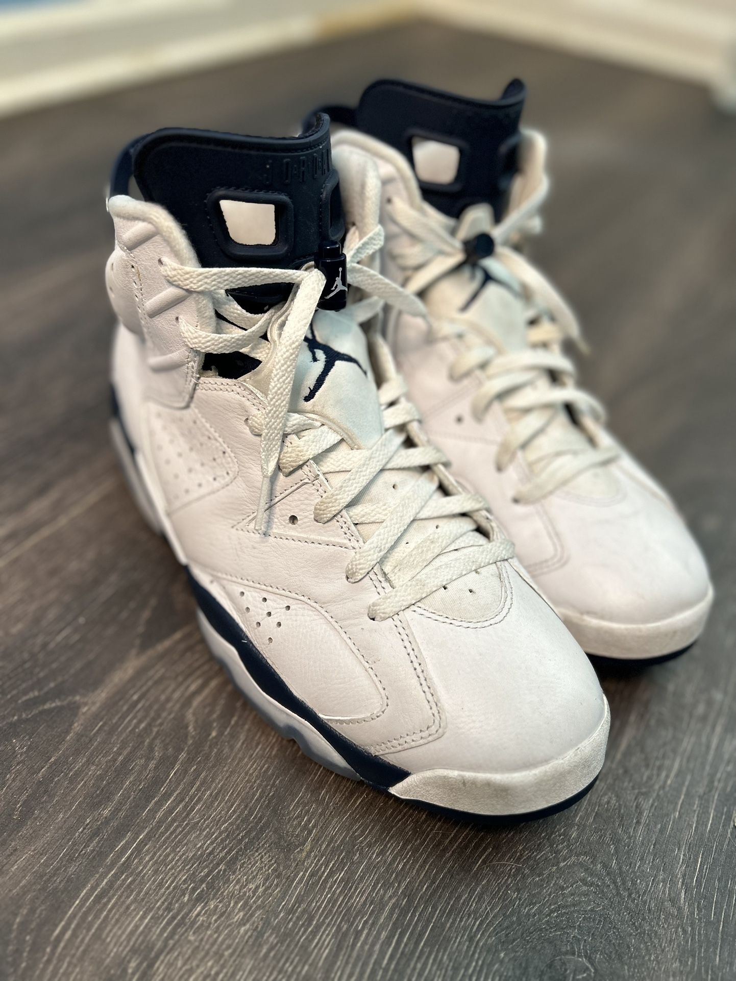 Midnight Navy Jordan 6s