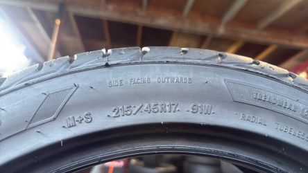 215/45/17 Goodyear