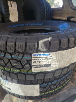 All terrain tires 15''