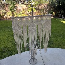 Macrame Wall Hanging Decor 