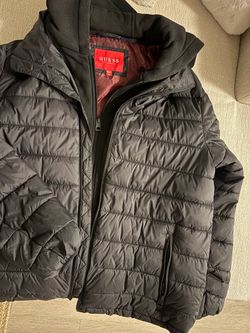 Guess Los Angeles Black Puffer Jacket