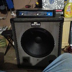 An 18 Inch Jeans Benz Speaker In The Box A Pile Pro 2000 Watt Amplifier