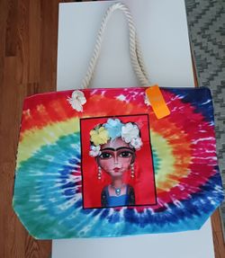 Large Frida Tote Bag