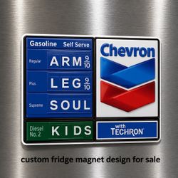Custom made Fridge magnet