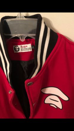 Bape Varsity Jacket Sz XL (fits like large)