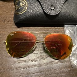 Women’s Aviator Ray Ban Sunglasses