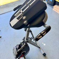 Exerpeutic 400XL Folding Recumbent Exercise Bike with Pulse