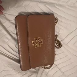 Brown Tory Burch bag